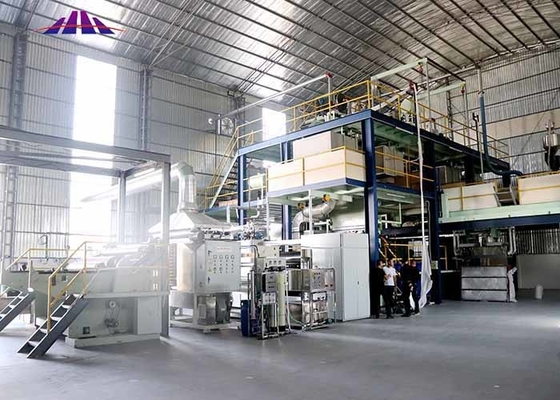 qualité grande vitesse non-tissée de machine de tissu de 120gsm 4m pp Spunbond usine